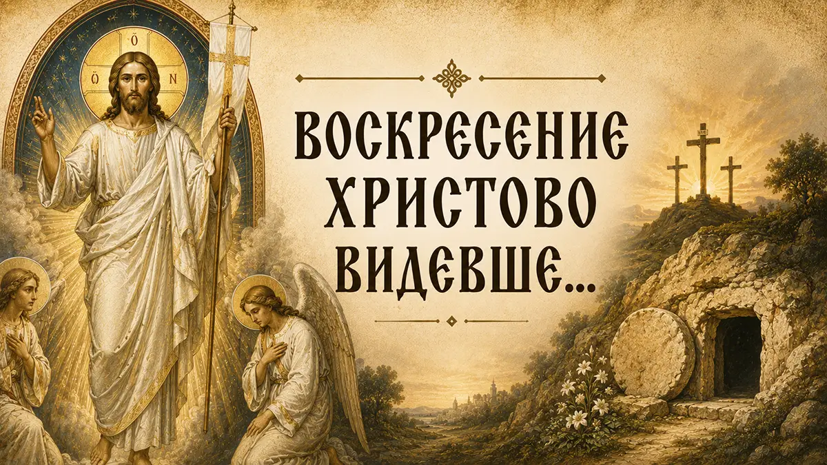 Обложка видео Воскресение Христово видевше