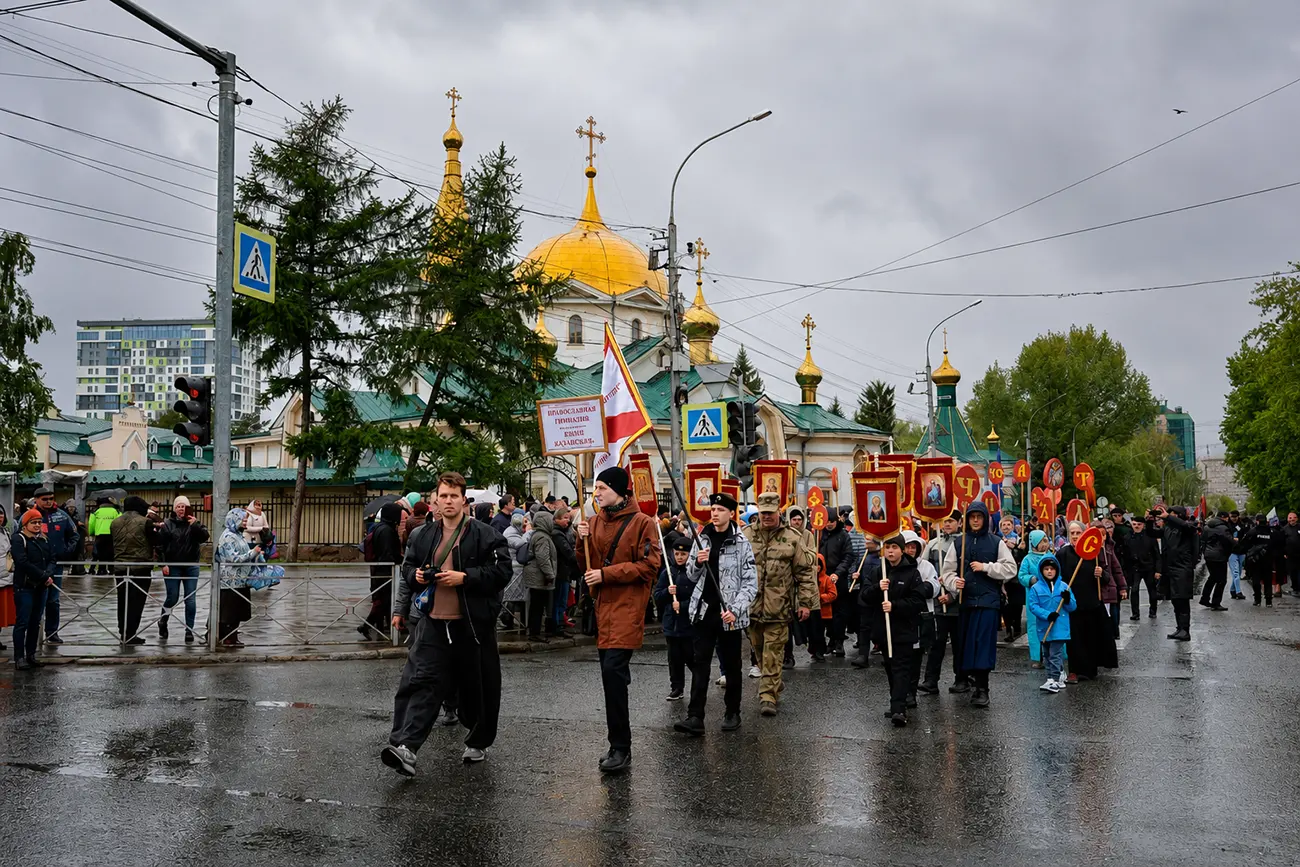 Общегородской крестный ход в Новосибирске
